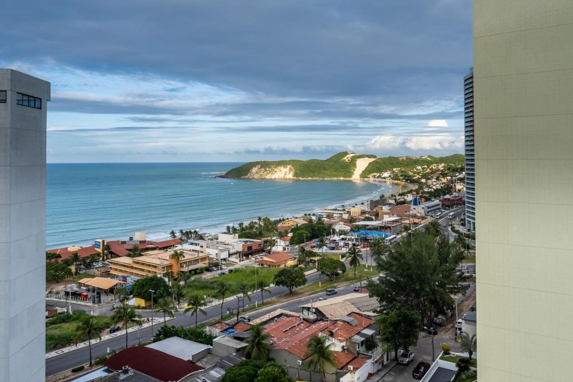 Flat Com 2 Quartos E Vista Mar Da Praia De Pontanegra-Wifi 300 Mb-Garagem-Familia-Criancas-Piscina-Pet Friendly Natal Exterior foto